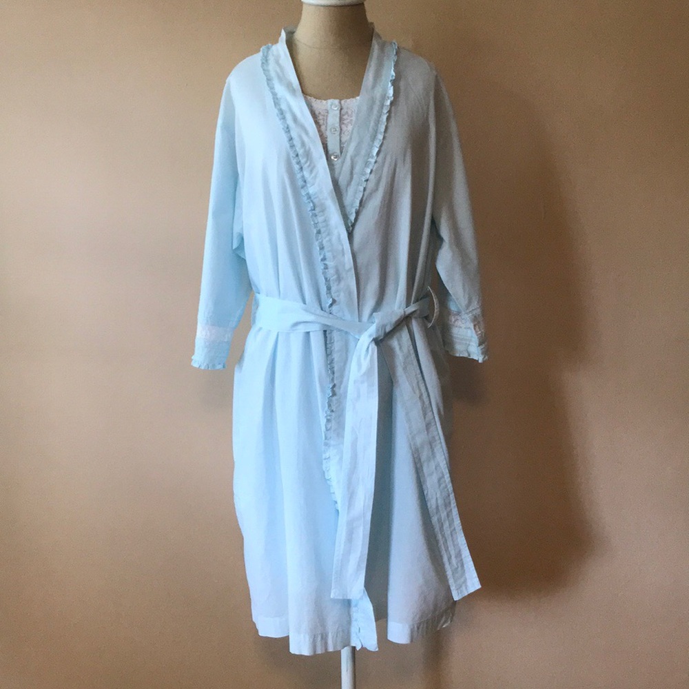 Kim Rogers Intimates Baby Blue Robe